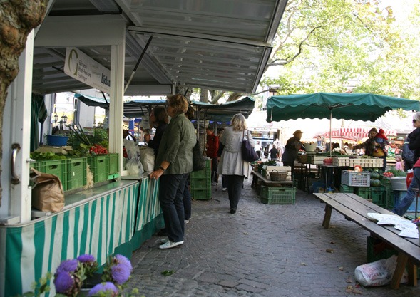 Marktstand in Lörrach